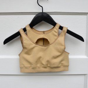 NWT Baserange Esther Top in Nude Sz M/L